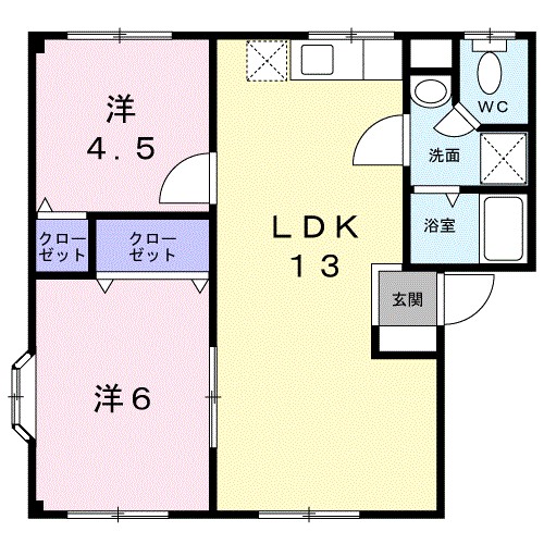 エスペラント山川 間取り