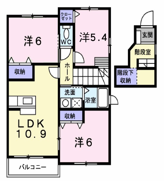 アヴェニール壱番館 間取り