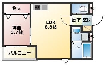 Grandcia　Plus+ 間取り