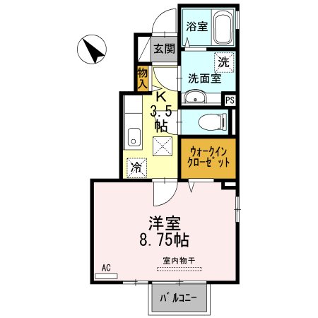 レーブ　シャンブル 間取り