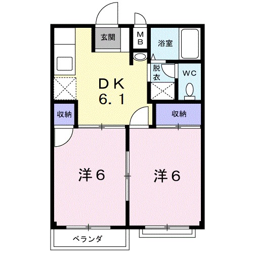サンヒルズ上津 間取り