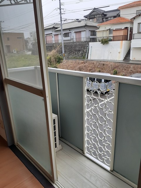 サンヒルズ上津 ベランダ