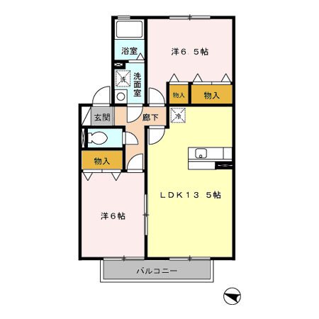 ヴェルドミール・大山 間取り