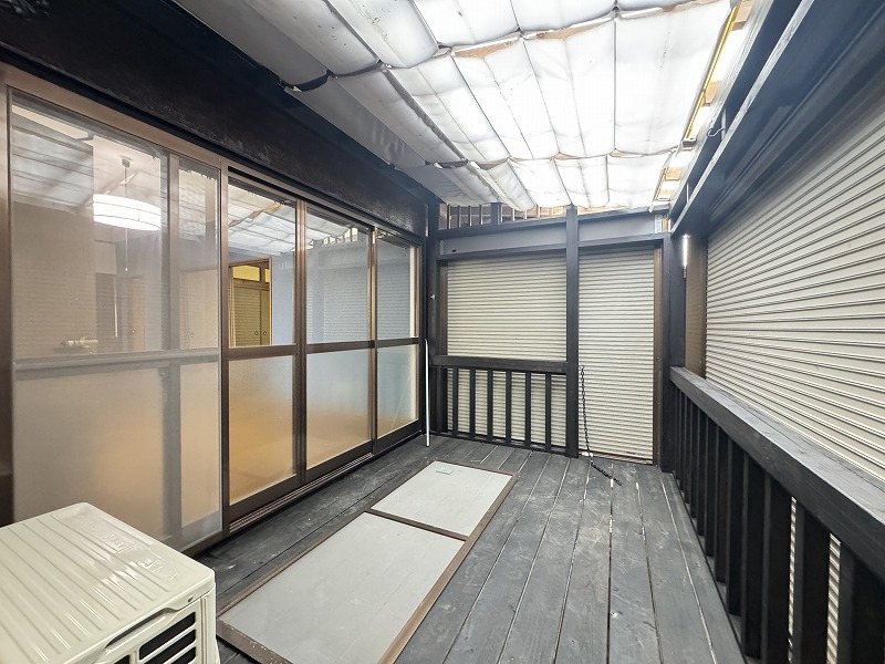 東櫛原貸家 ベランダ