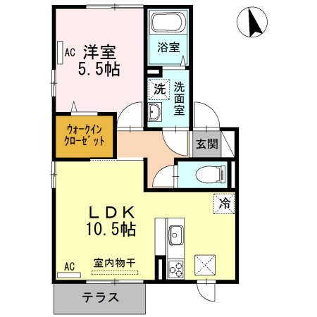 Sekuto B棟 間取り