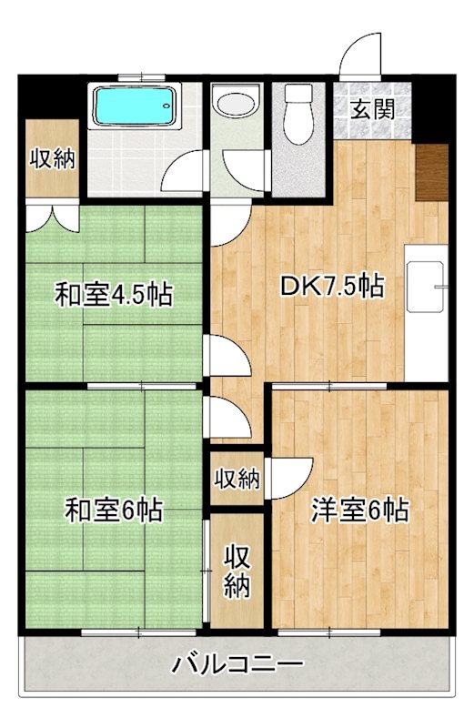 久留米中央ビル 間取り