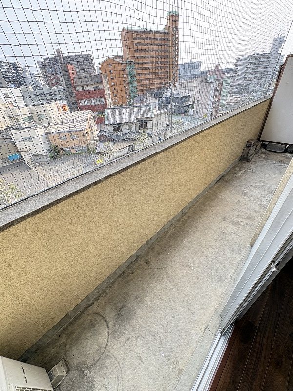 久留米中央ビル ベランダ