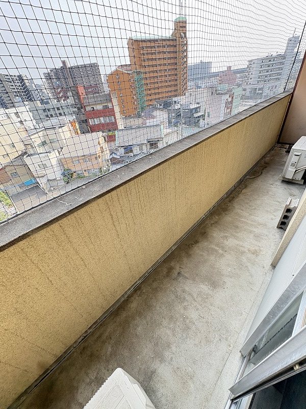 久留米中央ビル ベランダ