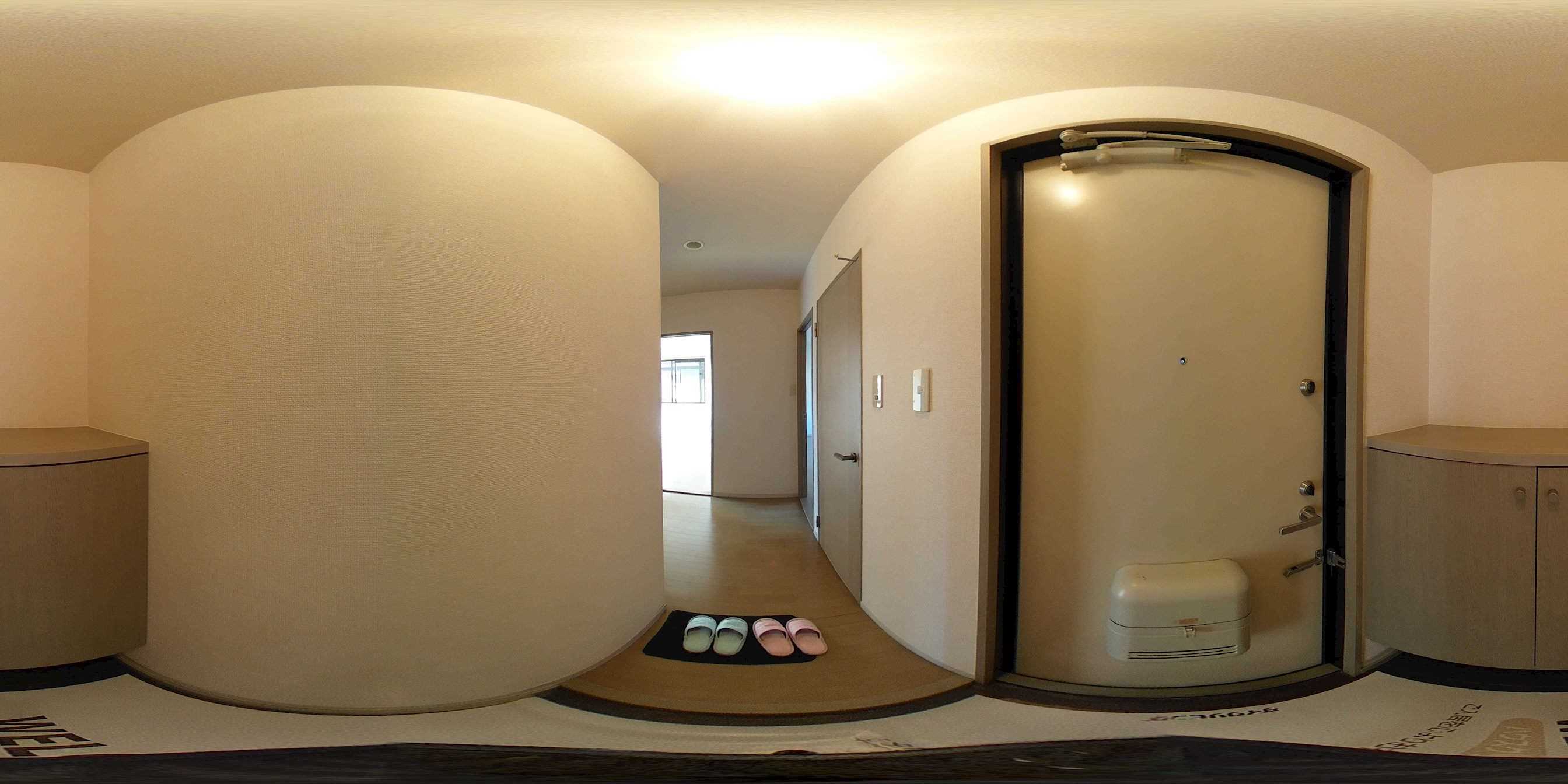 アクール　D棟 玄関