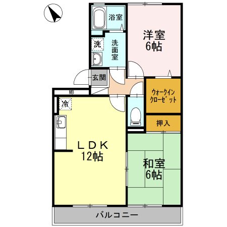 ぺイサージュ上津 間取り