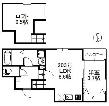モアメゾン中央公園前 間取り
