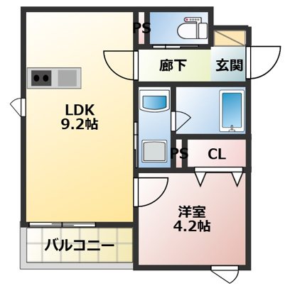 クリサンス 間取り