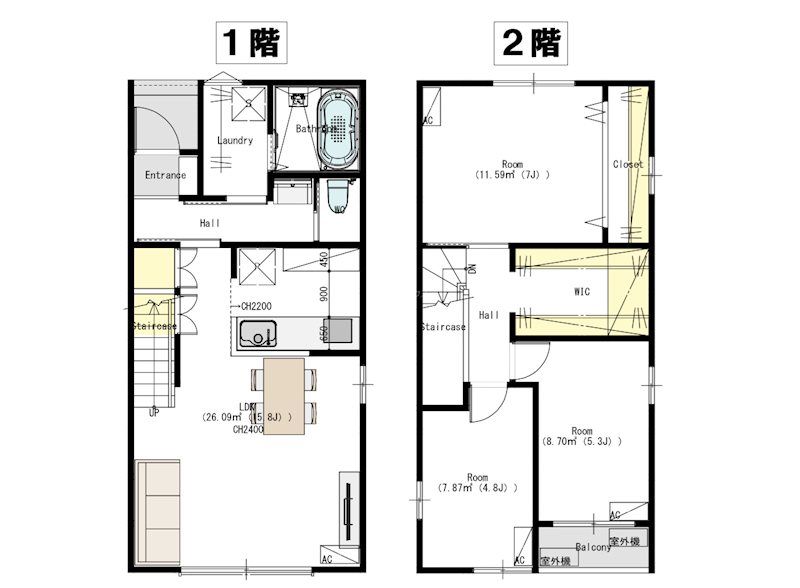 レイア都府楼 間取り