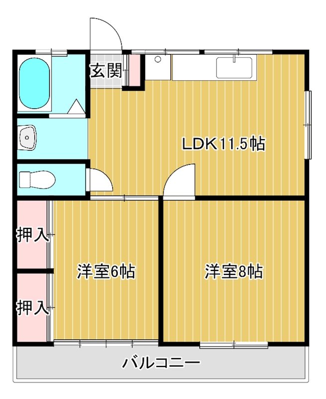 グランデ堤 間取り