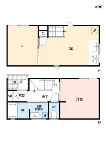 Rizエクリュ驫木 間取り
