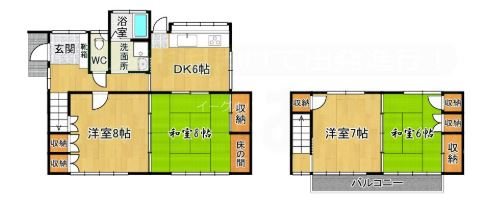 板谷邸(梅ヶ丘1丁目) 間取り