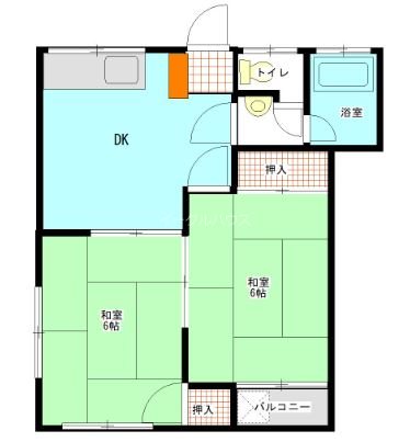 第2陽光ハイツ 間取り