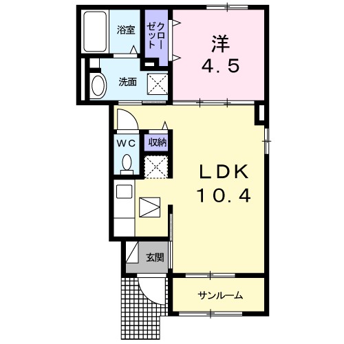 ファミュ 間取り