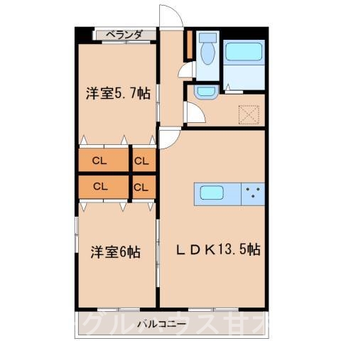 ベルクレスト 間取り