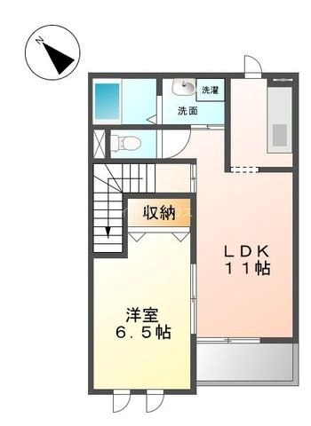 ヴィラ　セントラル　二日市 間取り