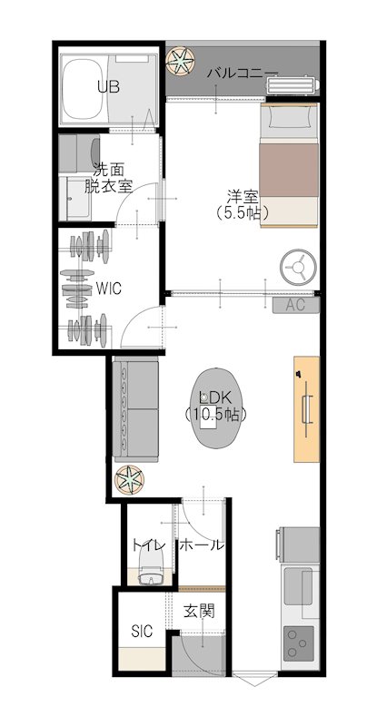L-bloom東櫛原 間取り