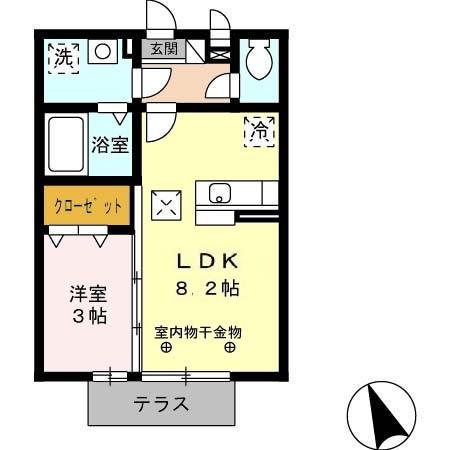 セジュール・ペルル 間取り