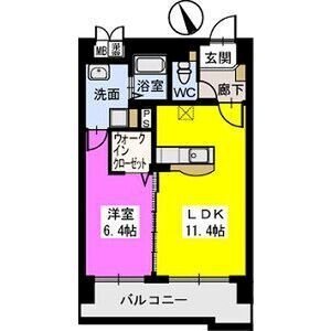 ベスタ櫛原 間取り