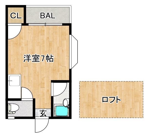 シャーミー諏訪野 間取り