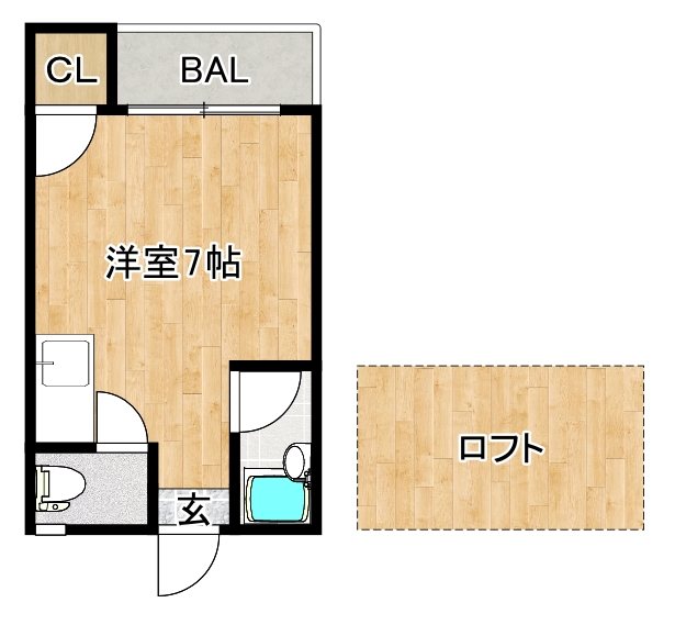 シャーミー諏訪野 間取り