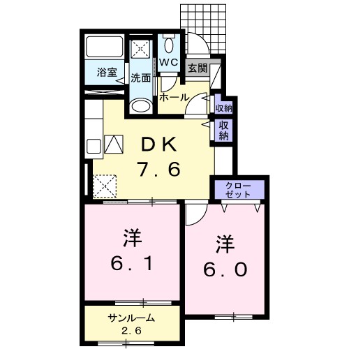 セイバリーレジデンスⅠ 間取り