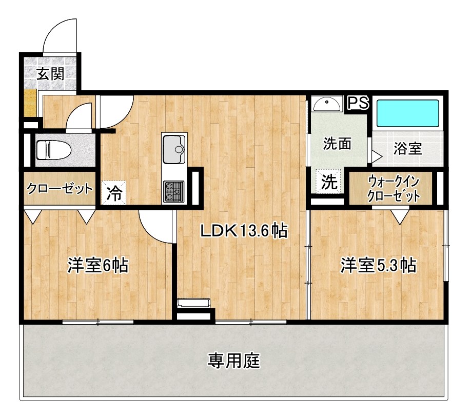 D-ROOM平田台 間取り
