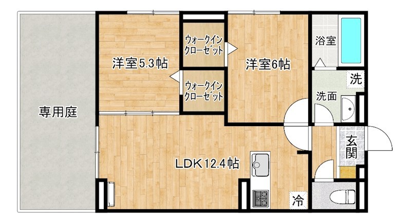 D-ROOM平田台 間取り