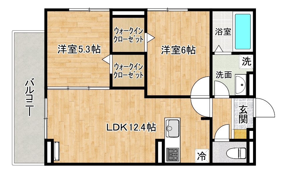 D-ROOM平田台 間取り