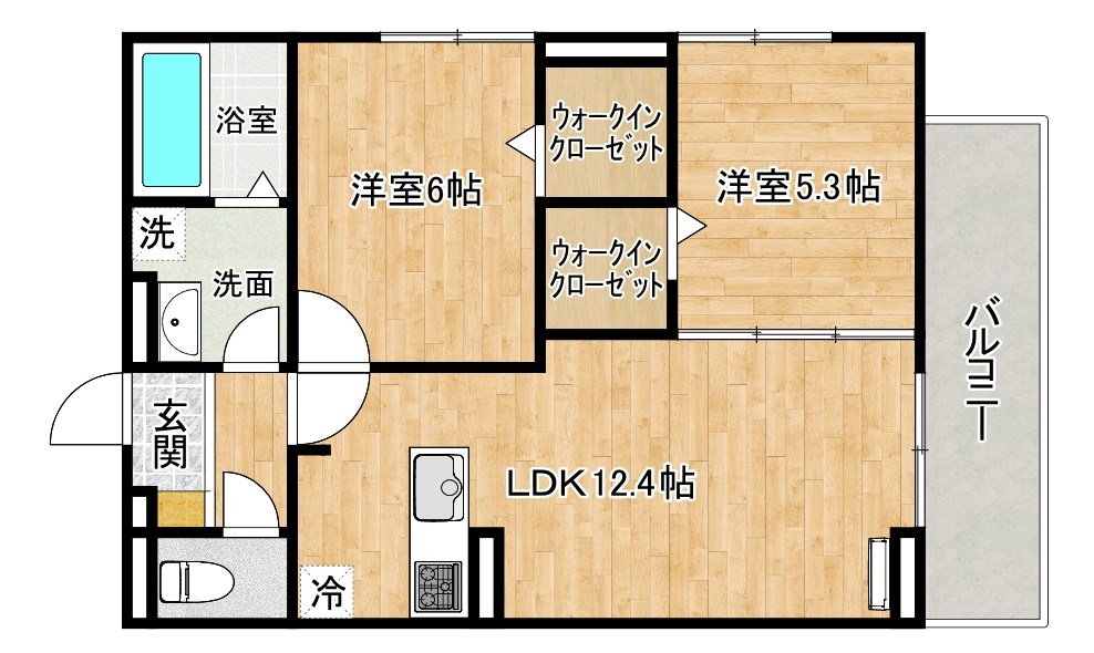 D-ROOM平田台 間取り