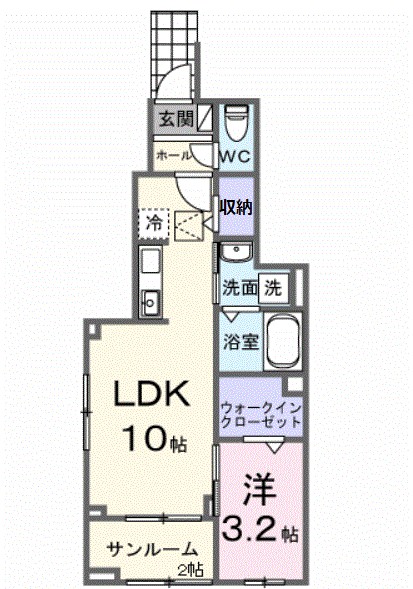 メゾンドヴィラⅠ 間取り
