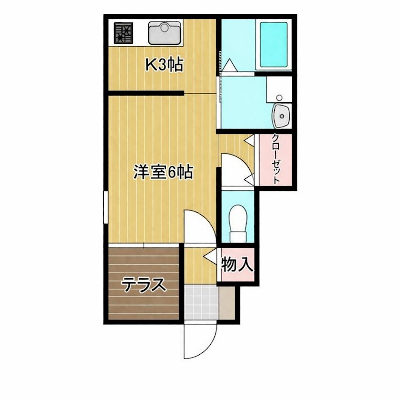 suns堤 間取り