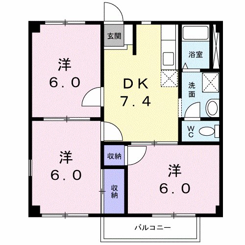 CAL21  間取り