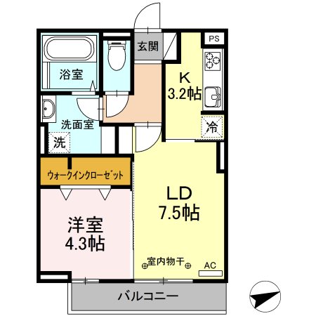 オッツ梅満 間取り