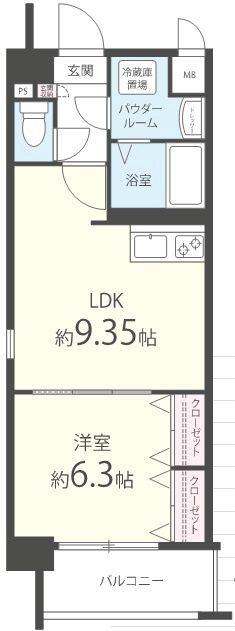 ムーンリバー久留米東町 間取り