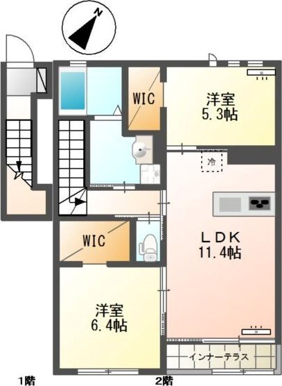 ラフィーネA 間取り