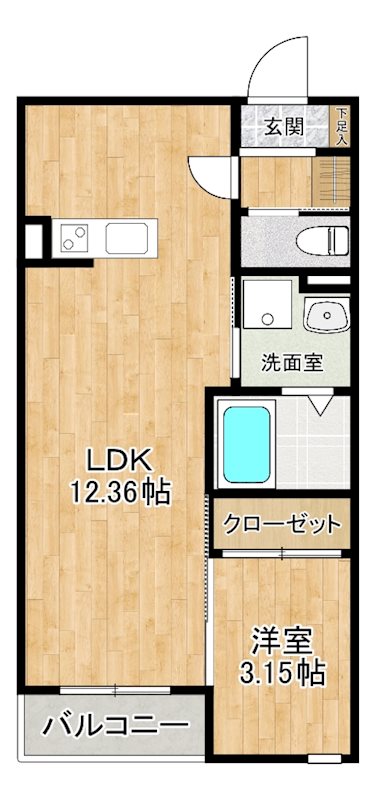 【仮】BRAVE BASE　宿町 間取り
