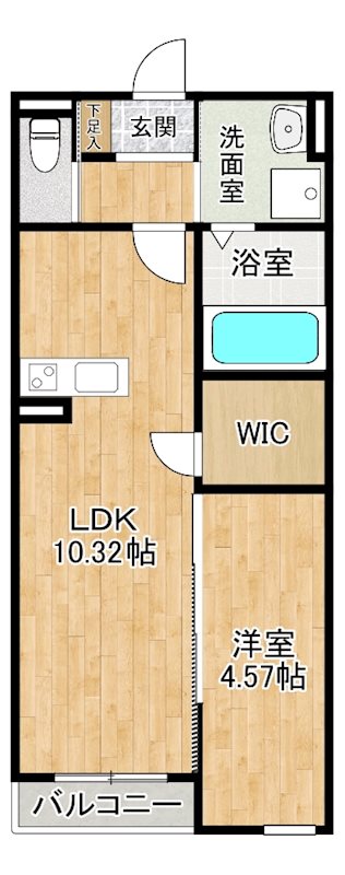 【仮】BRAVE BASE　宿町 間取り
