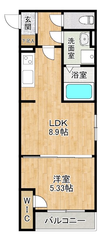 【仮】BRAVE BASE　宿町 間取り