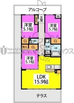 プレジデント正弥GOLD 間取り