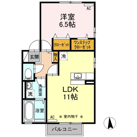 ブリエ　B棟 間取り