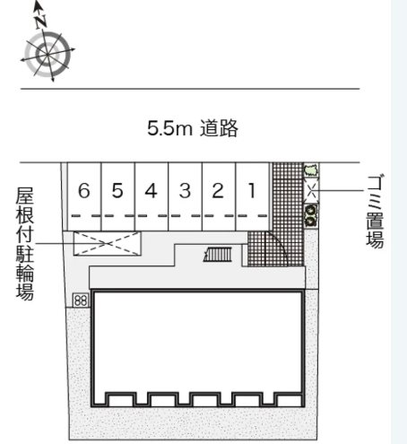 レオネクストリバティーベル  駐車場