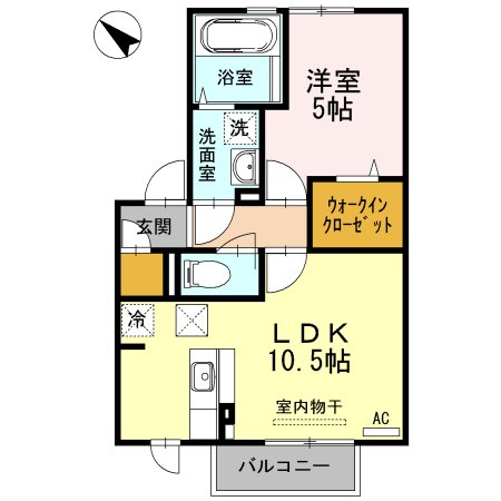 フェアプラッツ　A棟 間取り