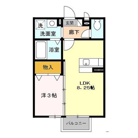 リーベ　C棟 間取り