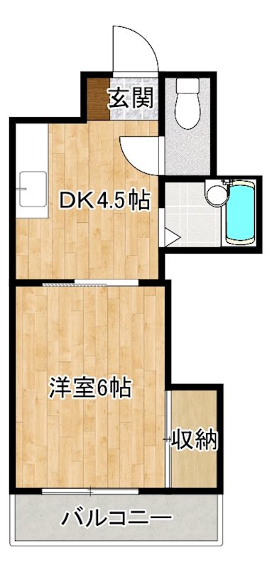 シティハイム筑紫 間取り