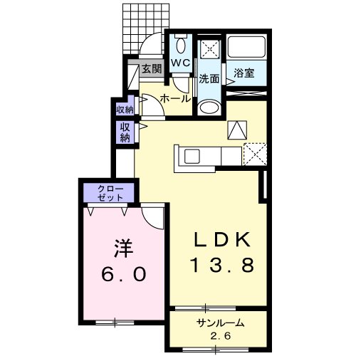 プリムローズＢ 間取り
